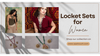 locket sets for women
