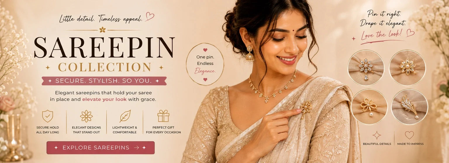 Saree Pins - Opal Touch