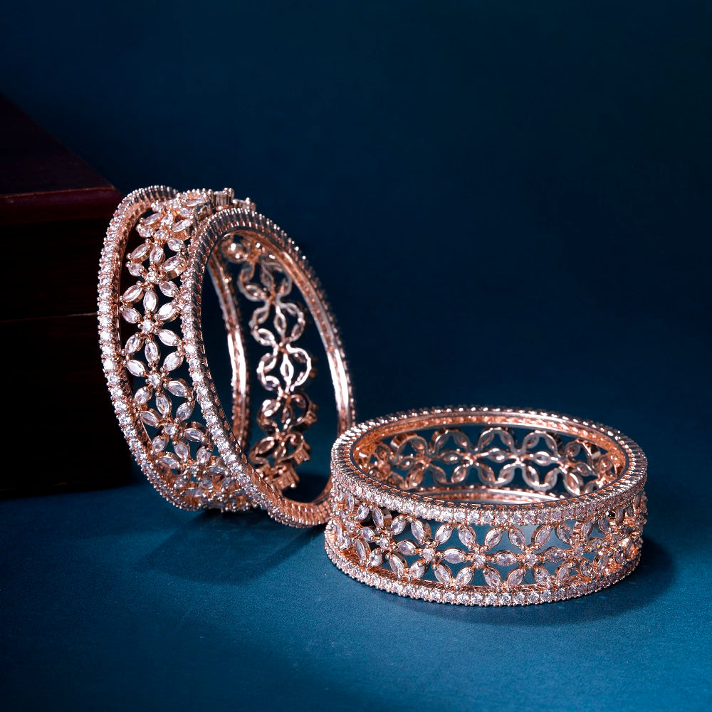 AD CZ Bangles