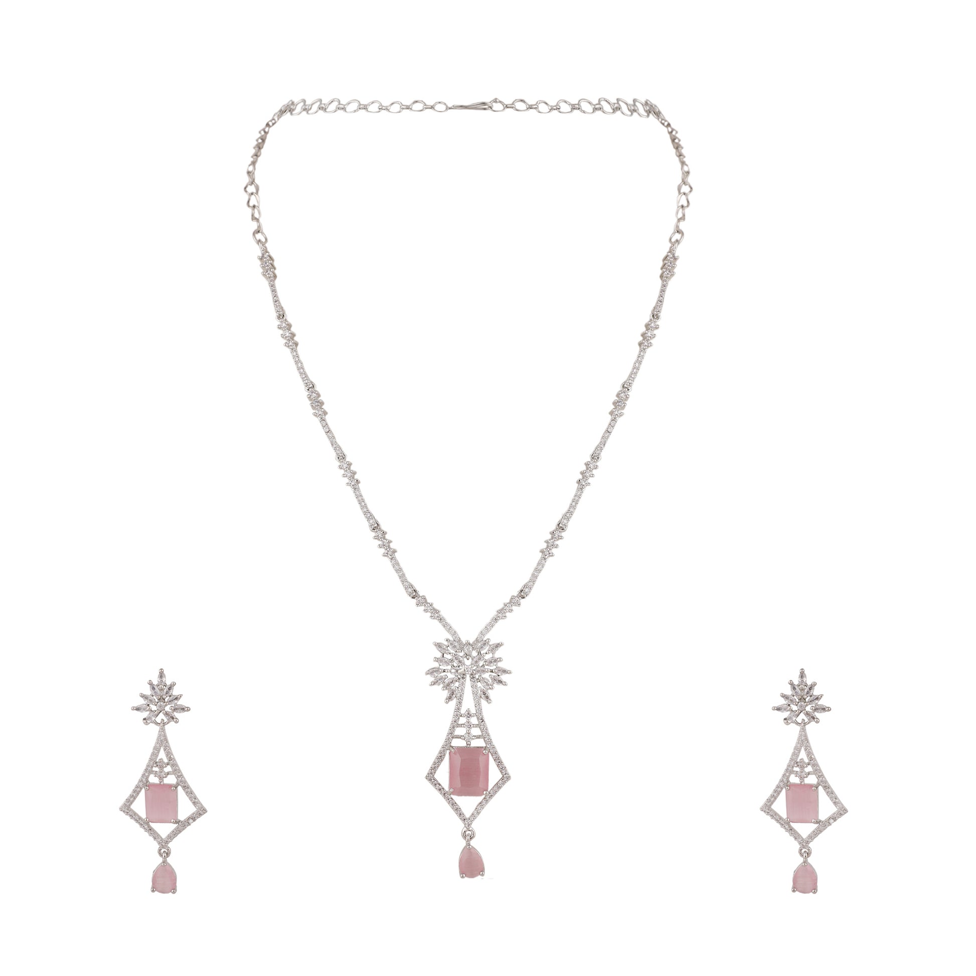 Locket Necklace Set - Opal Touch