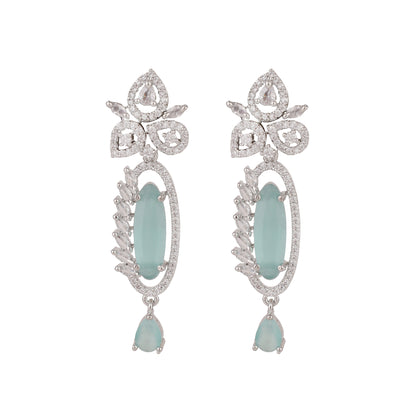 Fresh Mint Dangle Earrings - Opal Touch