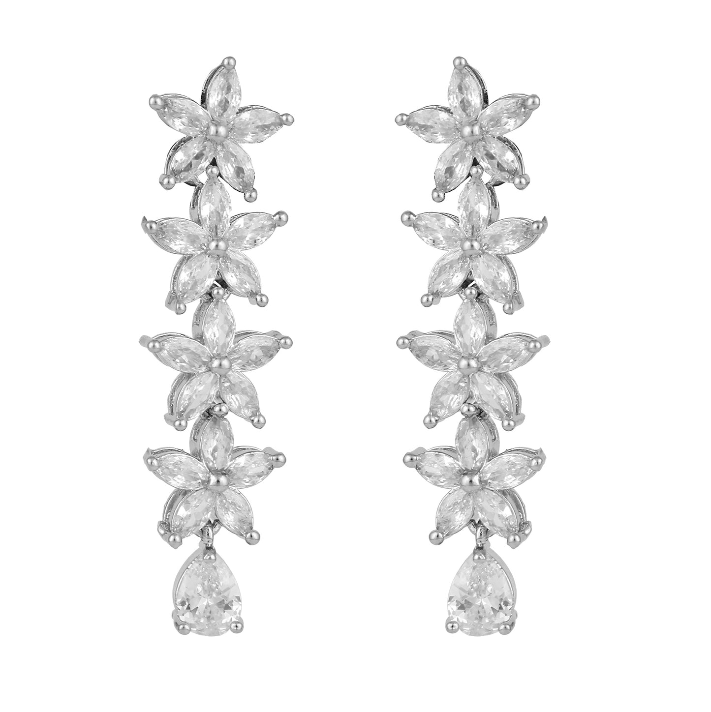 Sparkling Stud Earrings - Opal Touch