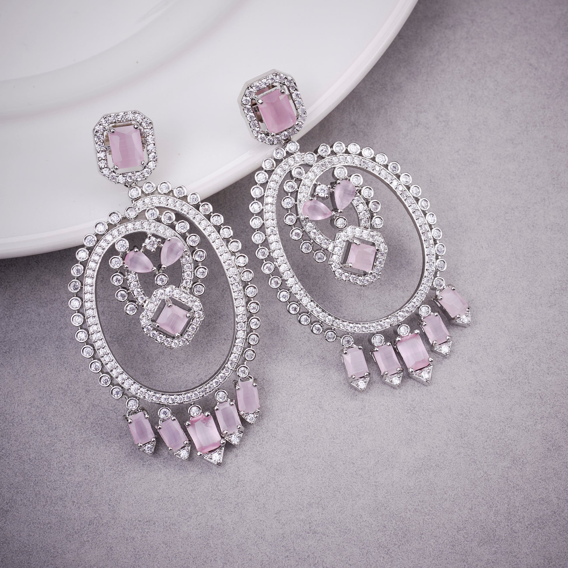 Pink Serenity Earrings - Opal Touch