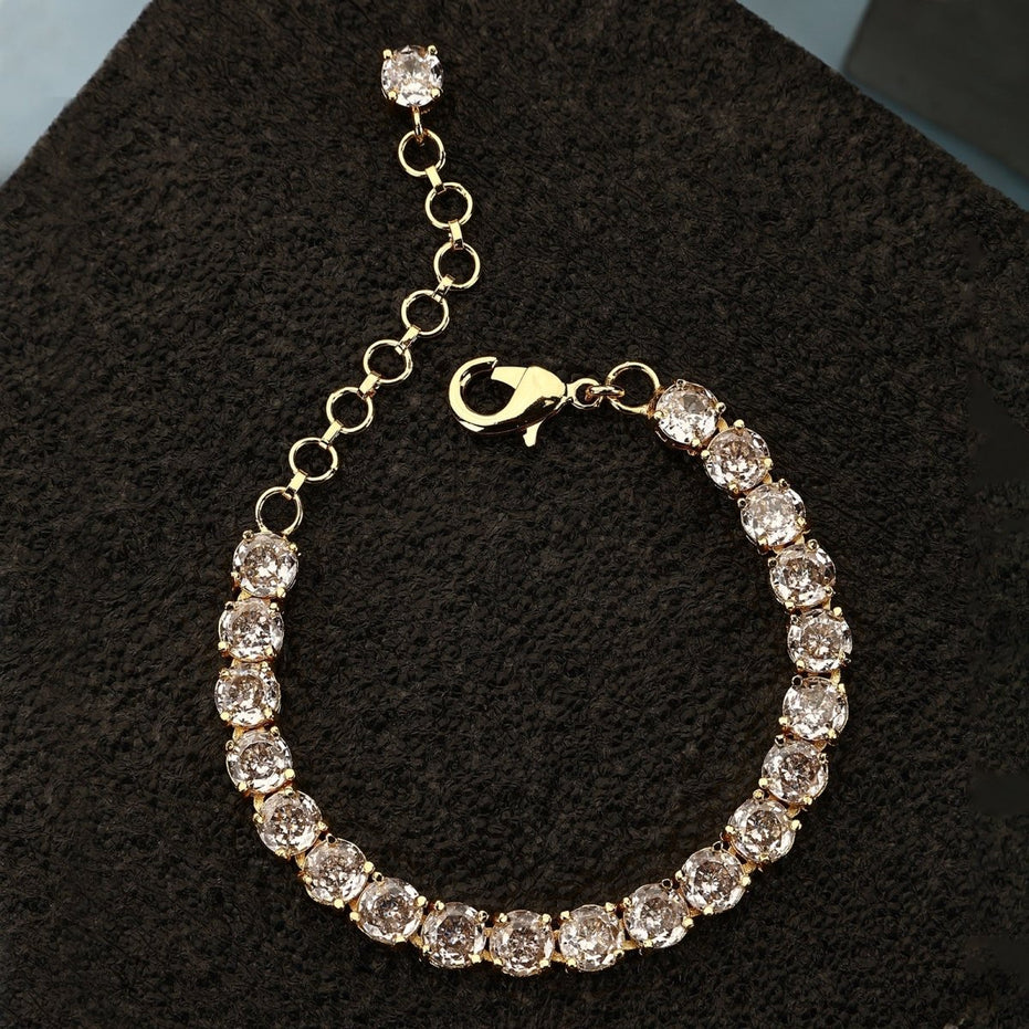 5mm AD Tennis Bracelet - Opal Touch