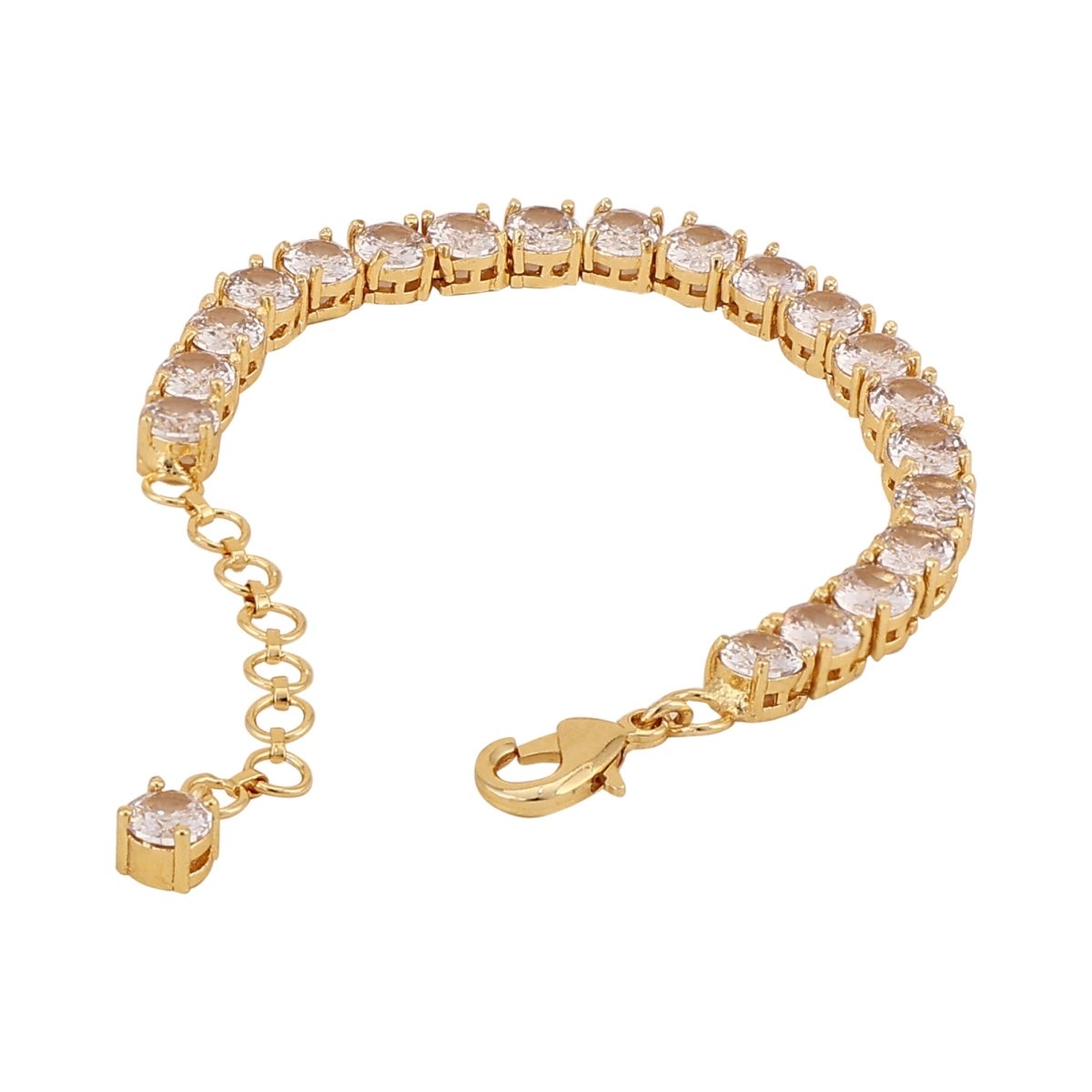 5mm AD Tennis Bracelet - Opal Touch