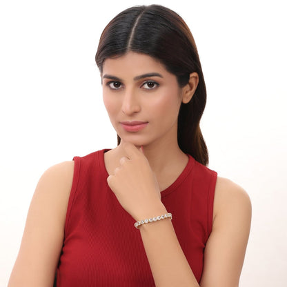 5mm AD Tennis Bracelet - Opal Touch