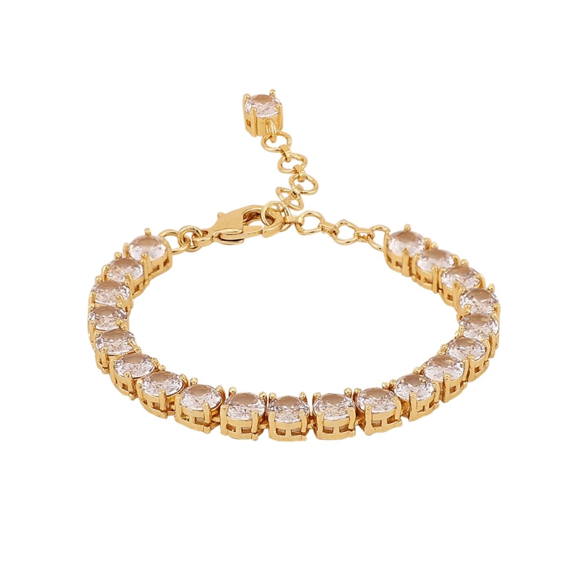 5mm AD Tennis Bracelet - Opal Touch