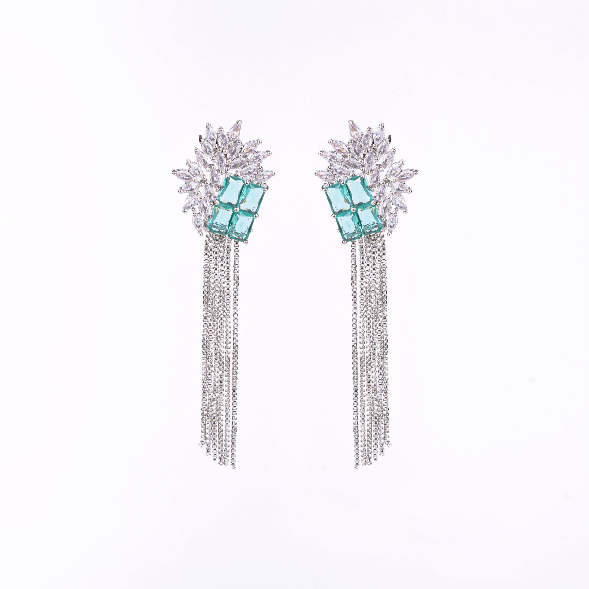 Turquoise Twilight Earrings - Opal Touch