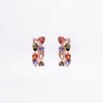 Celestial Charm Navaratan Studs