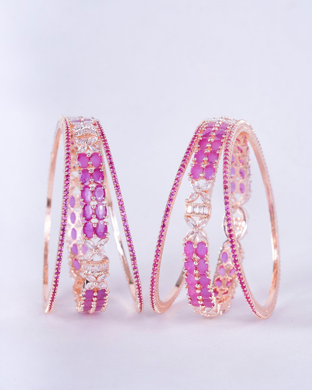 Scarlet Symphony Bangles (Pack of 6) - Opal Touch