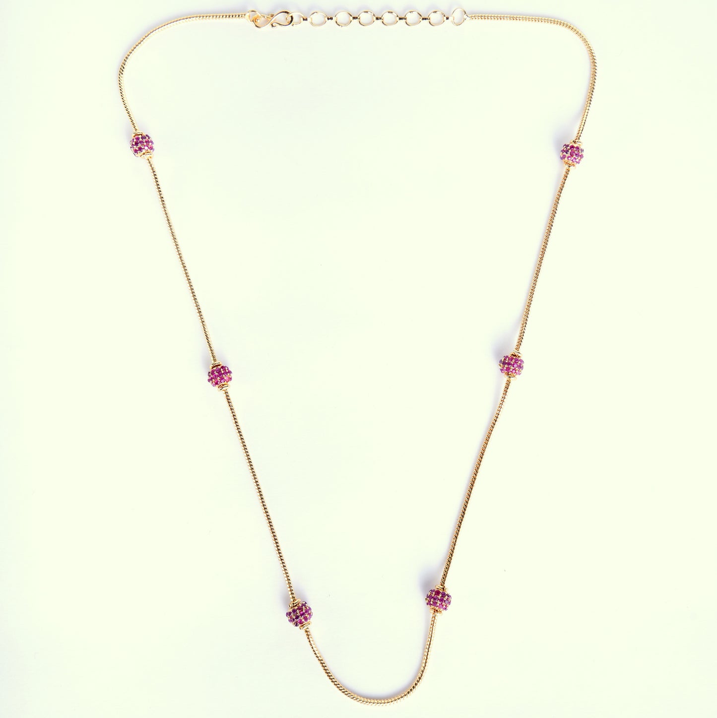 Crimson Charm Chain