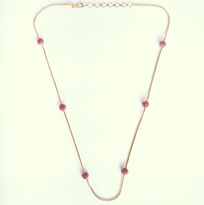 Crimson Charm Chain