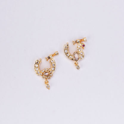 Traditional Gold Plated Combo Nose Pins