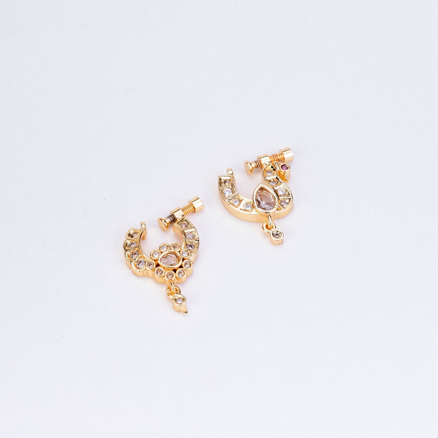 Traditional Gold Plated Combo Nose Pins