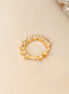 Gold Plated Teardrop CZ Nose Pin