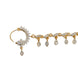 Floral Enchated Traditional Gold Plated Tana Nath