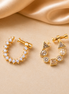Ethnic Traditional AD Clip-On Nath Set