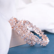 Allure Rose Gold Plated Bangles Set (Pack of 2)