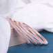 Enchanting Rose Gold Plated Double Row Crystal Stone Studded Bangles Set (Pack of 4)