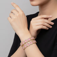 Divine Rectangle AD Bangles (Pack of 2)