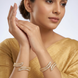 Cascading Twilight Whispers Gold Bangles (Pack of 2)