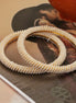 Embellished Beaded Gold Plated Bangles (Pack of 2)