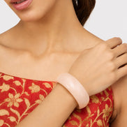 Marble Pattern Resin Bangle (Size- 2.6)