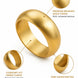 Minimalist Wide Resin Bangle Bracelet with Matte Gold Finish (Size-2.6)