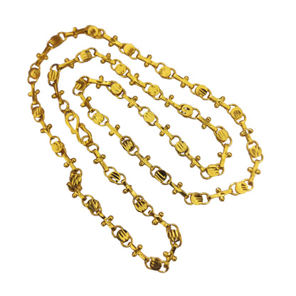 Micro Gold Plated Chain - Opal Touch