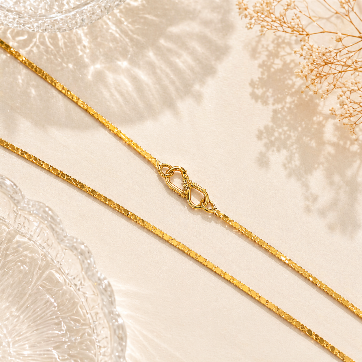 Micro Gold Plated Chain