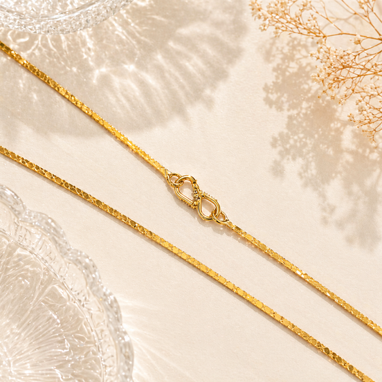 Micro Gold Plated Chain