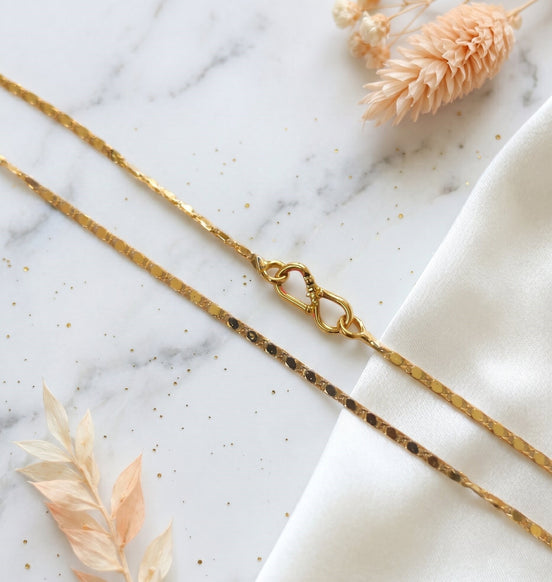Micro Gold Plated Chain