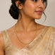 Square Hoop Gold Plated Chain