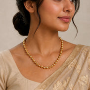 Timeless Gold Plated Ball Chain