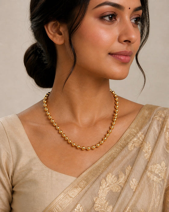 Timeless Gold Plated Ball Chain