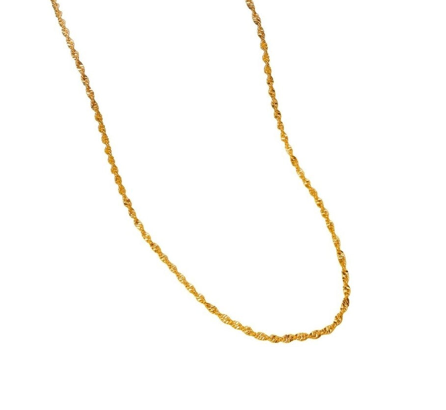Enchanted Glamorous Gold Plated Chain