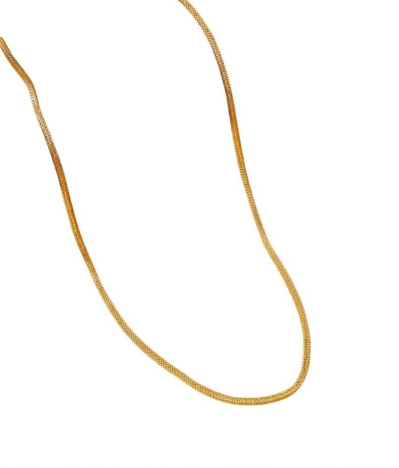 Elegant Radient Gold Plated Chain