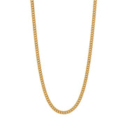 Radiance Flat Link Gold Plated Chain