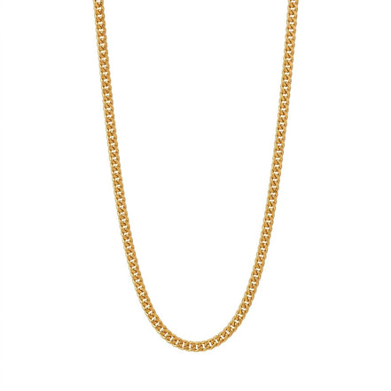 Radiance Flat Link Gold Plated Chain