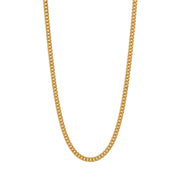 Radiance Flat Link Gold Plated Chain