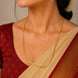 Sleek Gold Plated Flat Chain