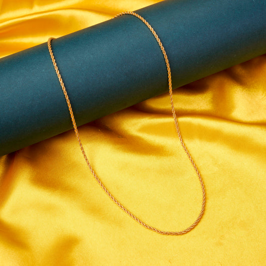 Refined Gold-Plated Sleek Chain