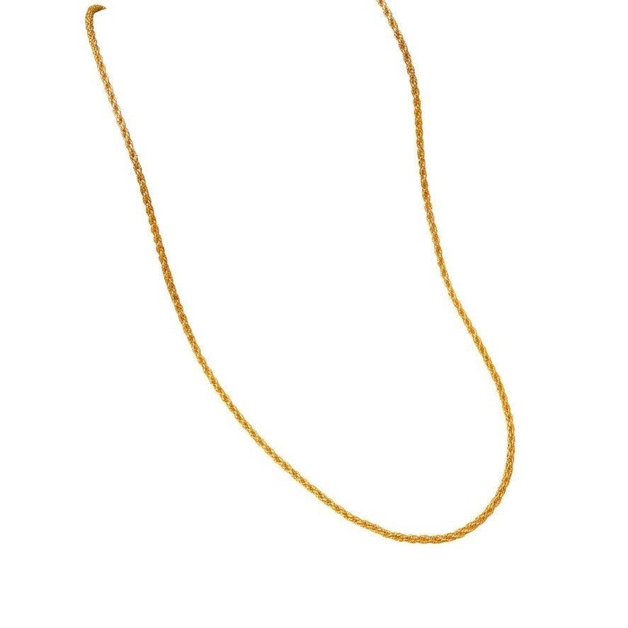 Refined Gold-Plated Sleek Chain