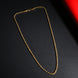 Gold Plated Beaded Chain