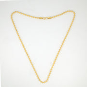Gold Plated Beaded Chain