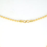 Gold Plated Beaded Chain