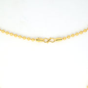 Gold Plated Beaded Chain