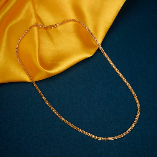Cascading Gold Plated Chain