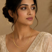 Cascading Gold Plated Chain