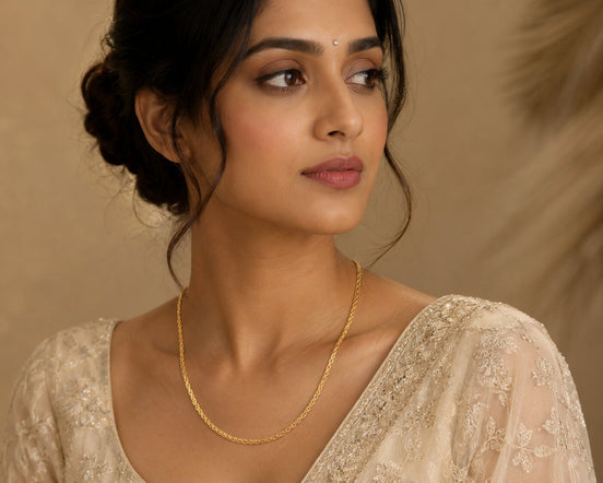 Cascading Gold Plated Chain